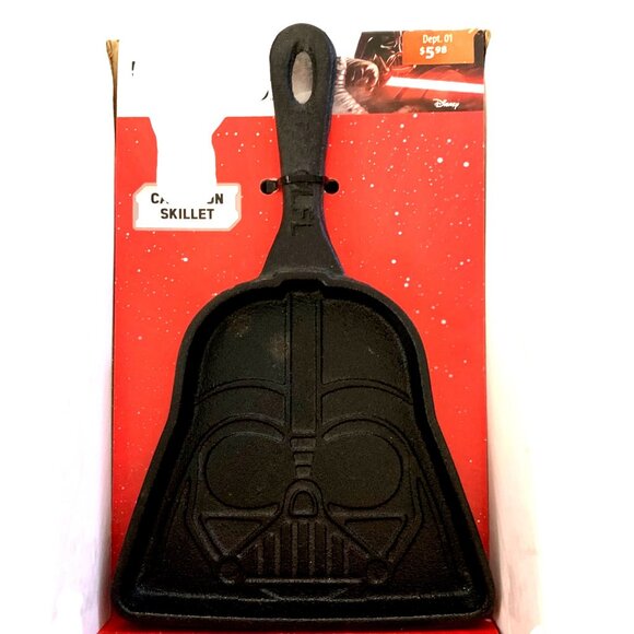 Star Wars Darth Vader Baking Cast Iron Skillet Disney Collectible Pancake - Picture 2 of 8